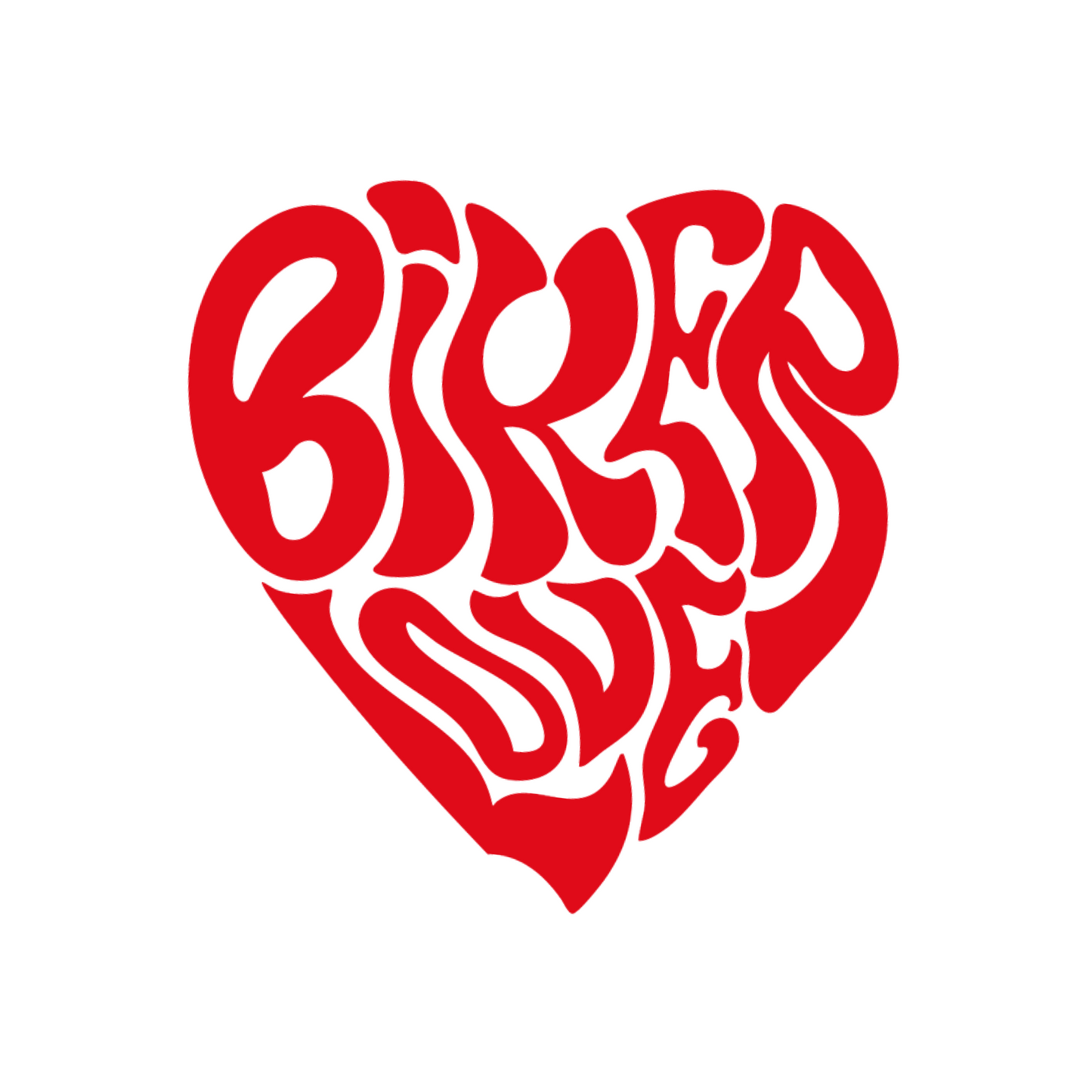 2 Stickers BIKER LOVER Rouge Nemko Shop