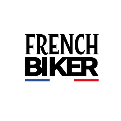 2 Stickers FRENCH BIKER Nemko Shop